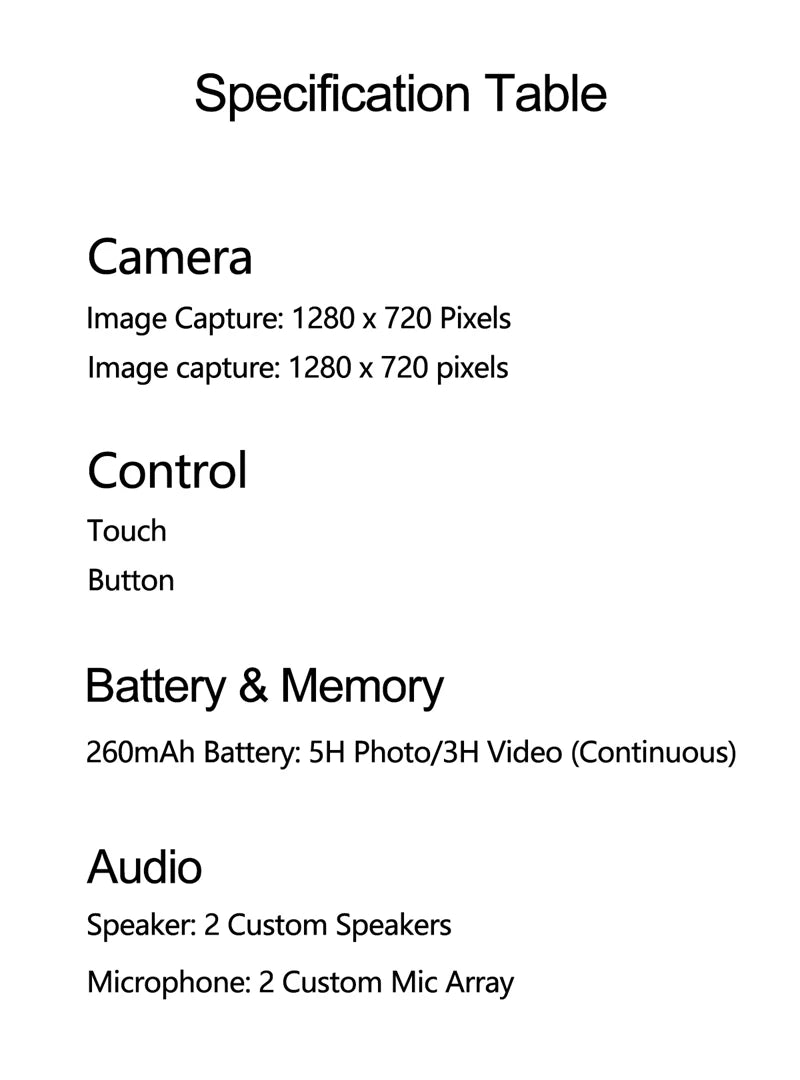 Gafas con IA 4K HD Multifuncion